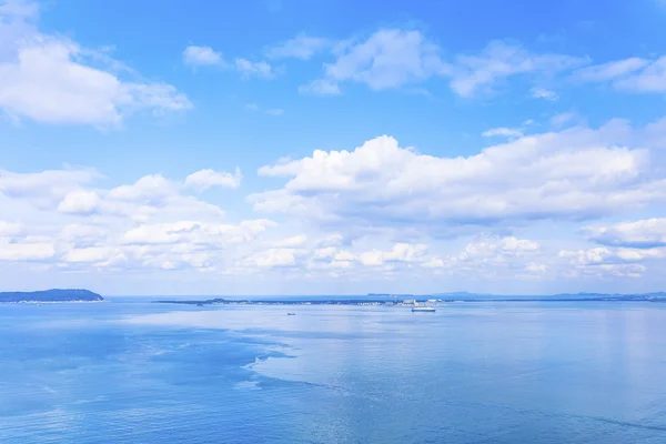 Il paesaggio marino della baia di Hakata in Giappone — Foto Stock