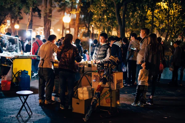 Вуличних продавців під час свята Cny — стокове фото