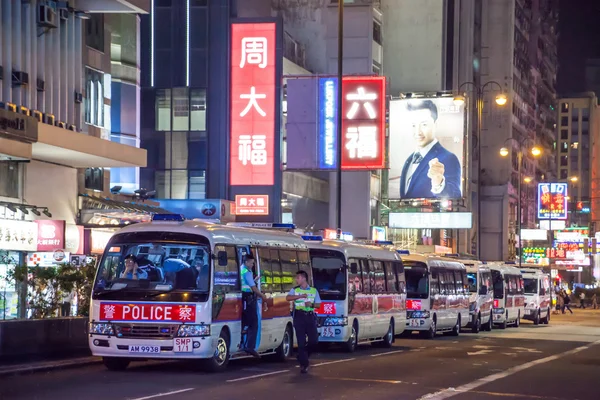 Hong Kong 2014 yılında şemsiye devrim — Stok fotoğraf