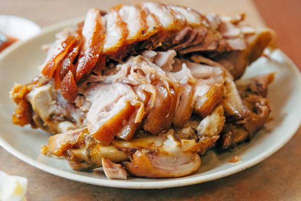 Korean style roasted pork — Stock Photo, Image