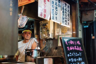 Shinjuku gıda durak Tokyo
