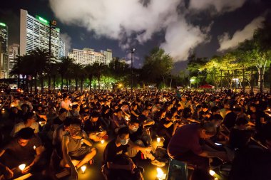 Olay Hong Kong Tiananmen Meydanı protestoları