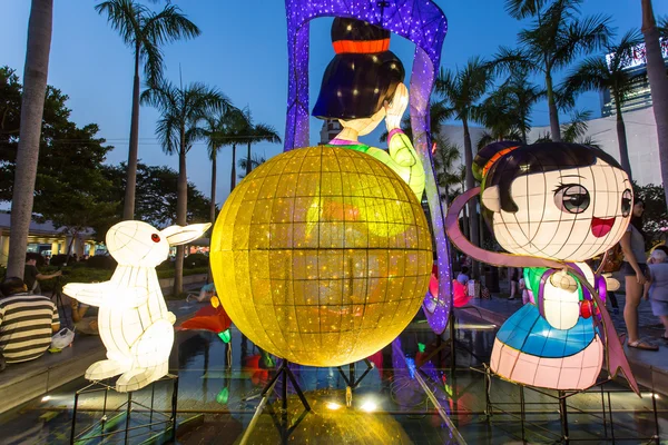 Mid-autumn festival lantern — Stock fotografie