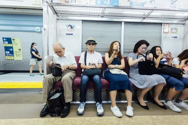 Le métro de Tokyo au Japon — Photo