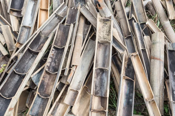 Bambu şantiye için — Stok fotoğraf