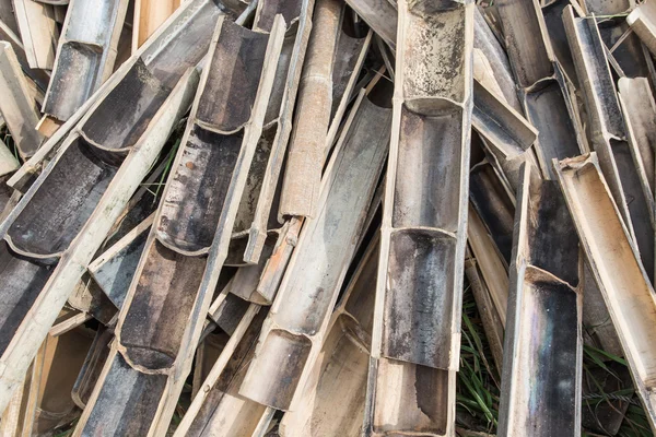 Bambu para canteiro de obras — Fotografia de Stock