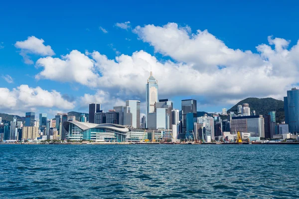 Hong kong hamn — Stockfoto