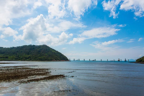 Coast landscape in Tai O, Hong Kong — Stok fotoğraf