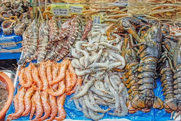 Vismarkt in Korea — Stockfoto