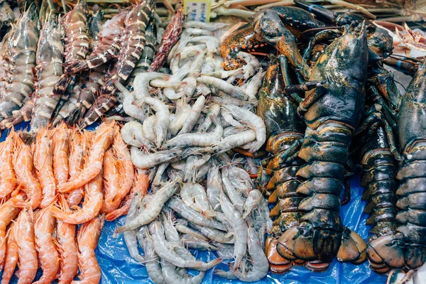 Seafood market in Korea — Stock Photo, Image