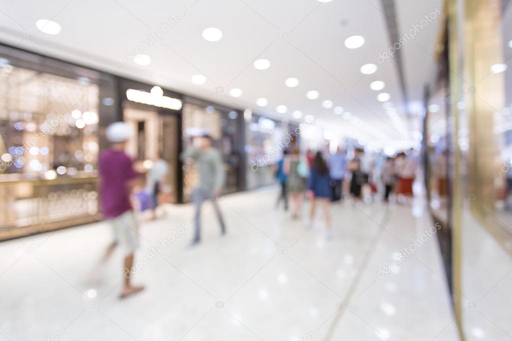 Abstract blurred background shopping mall Stock Photo  Alamy