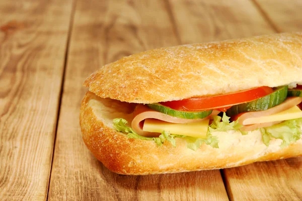 Великий підсмаженого сендвіча — стокове фото