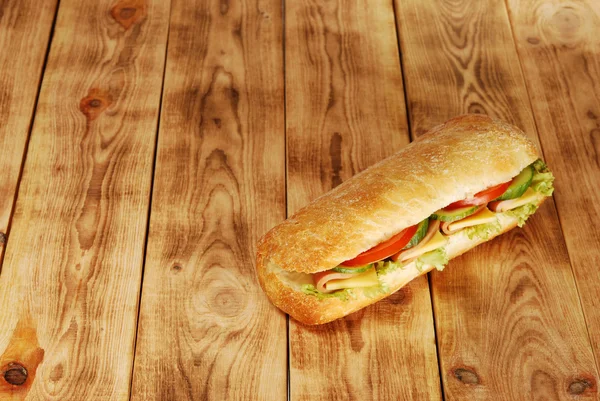 Panino tostato grande — Foto Stock