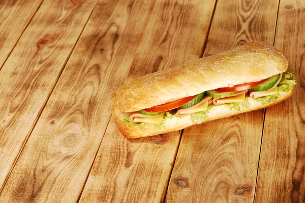 Panino tostato grande — Foto Stock