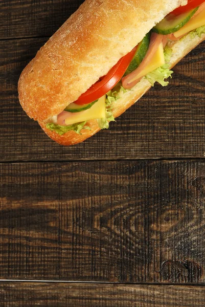 Big toasted sandwich — Stock Photo, Image