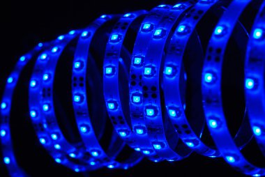 Mavi led şerit