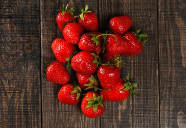 Kırmızı olgun çilek