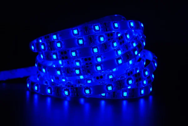 Bande LED bleue — Photo