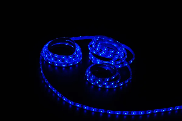 Listra LED azul — Fotografia de Stock