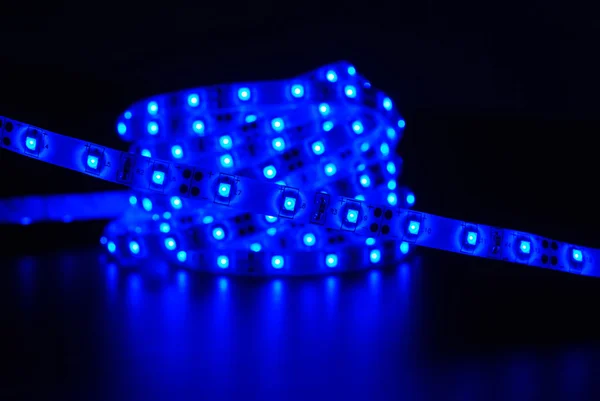 Bande LED bleue — Photo
