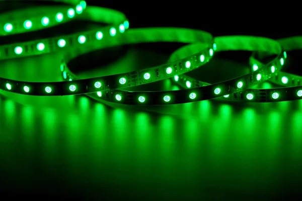 Zahrnuty led strip — Stock fotografie