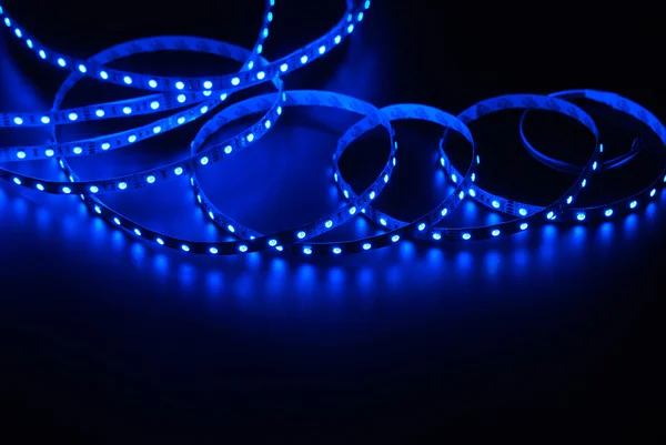 Zahrnuty led strip — Stock fotografie