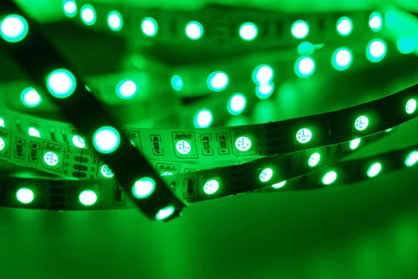 Zahrnuty led strip — Stock fotografie