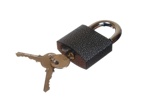 A closed padlock — Stock Photo, Image