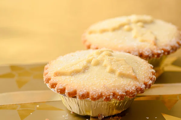 Mince pies, a traditional christmas sweet. — Stock Photo, Image