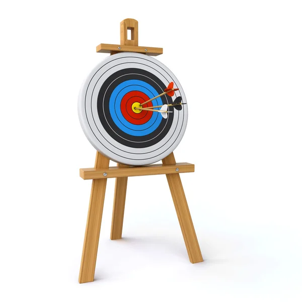 Arrows on target — Stock Photo, Image