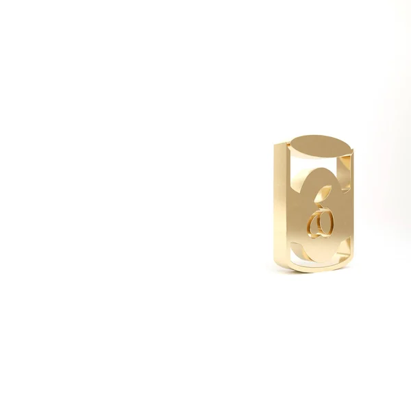 Золоті Оливки Банці Ізольовані Білому Тлі Концепція Консервованої Їжі Ілюстрація — стокове фото