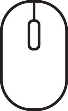 Gri Bilgisayar faresi simgesi siyah arkaplandaki kusursuz deseni izole etti. Tekerlek sembollü optik. Vektör.