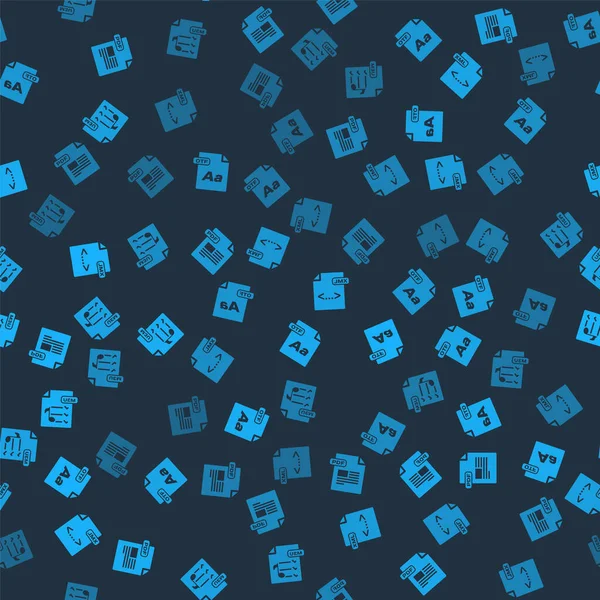 PDF dosya belgesini, OTF, XML ve M3U 'yu pürüzsüz desen üzerinde ayarla. Vektör.