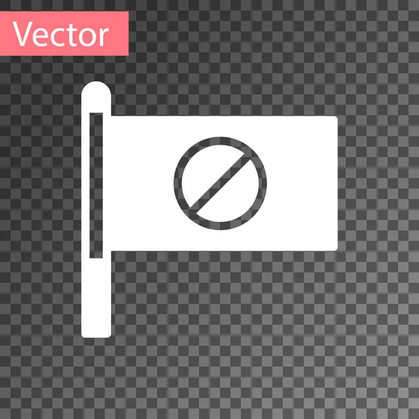 Fehér Tiltakozás Ikon Elszigetelt Átlátszó Háttérrel Találkozó Tüntető Tüntetés Beszéd — Stock Vector