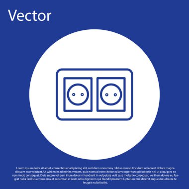 Kağıt kesiği Elektrik çıkış simgesi siyah arkaplanda izole edildi. Elektrik prizi. Rosette sembolü. Kağıt sanatı tarzı. Vektör.