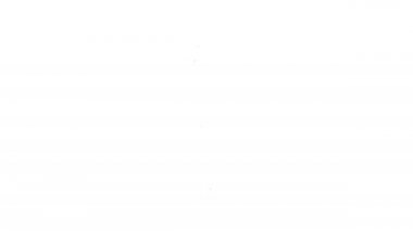 Beyaz arkaplanda siyah çizgi USB kablo ikonu izole edildi. PC ve mobil cihazlar için bağlantı ve soketler. 4K Video hareketli grafik canlandırması