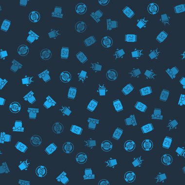 Birada şişe kapağı, bira kutusu, buz kovasında şişeler ve dikişsiz kalıpta soğuk. Vektör