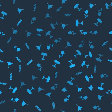 Lamba asma, masa lambası, duvar ya da şamdan ve döşemeyi pürüzsüz desene ayarlayın. Vektör