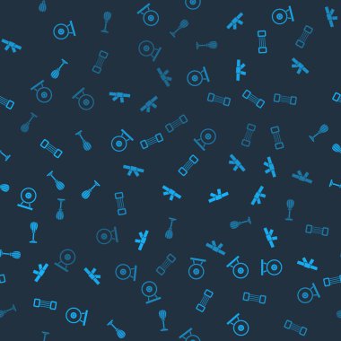 Set Gong, Kara Karate Kemerleri, Göğüs genişletici ve Kum Torbası. Vektör