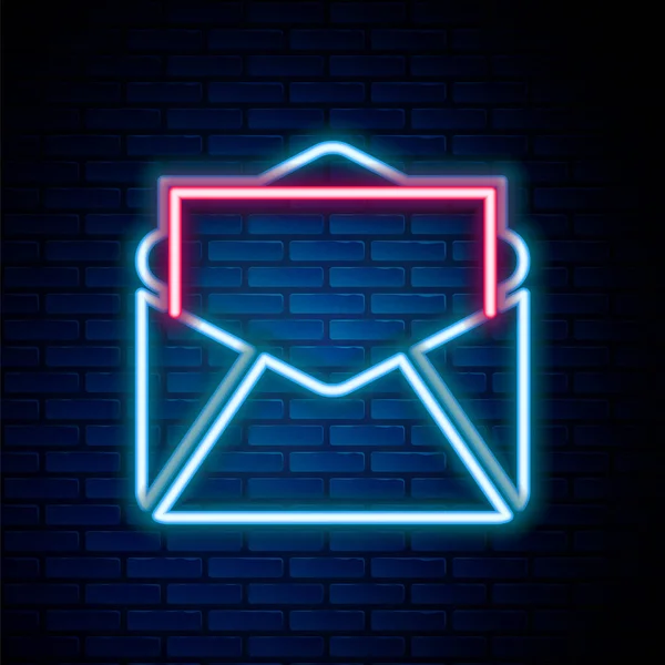 배경에 라인메일 이메일 아이콘 Envelope 이메일 이메일 메시지 표지판이야 Vector — 스톡 벡터