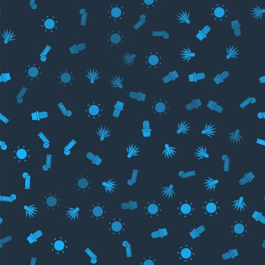 Güneş, Agave, Kaktüs veya tencereye sulu ve limonlu tekila bardağı. Vektör