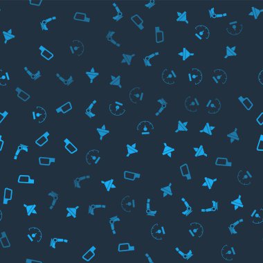 Araba koltuğunu, huniyi ve yağ damlasını, hız göstergesini ve aynayı kusursuz bir şekilde ayarla. Vektör