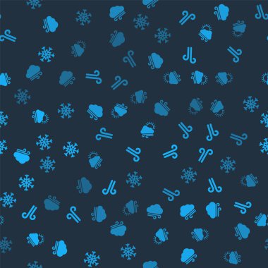 Rüzgarlı havayı ayarlayın, ve Kar Tanesi 'ni kusursuz bir kalıba sokun. Vektör.