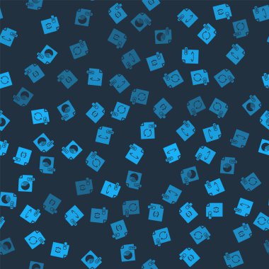 JS dosya belgesini, XML, GIF ve PPT 'yi pürüzsüz desen üzerinde ayarla. Vektör.