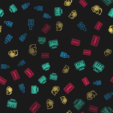 Sıvı antibakteriyel sabun, evde kal, kan testi ve virüsü düzgün bir şekilde yerleştir. Vektör