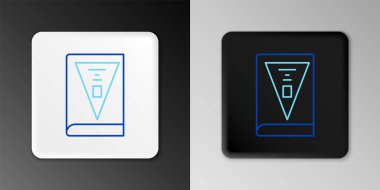 26 Kasım Hindistan Anayasa Günü çizgisi gri arka planda izole edilmiş. Renkli taslak konsepti. Vektör