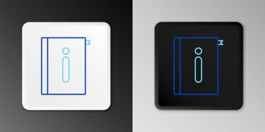 Çizgi Kullanıcı elle simgesi gri arkaplanda izole edildi. Kullanıcı rehberi kitabı. Talimat işareti. Kullanmadan önce oku. Renkli taslak konsepti. Vektör