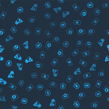 Cep telefonunu kalkan, akıllı ev, servis ve akıllı telefon şarjına ayarlayın. Vektör