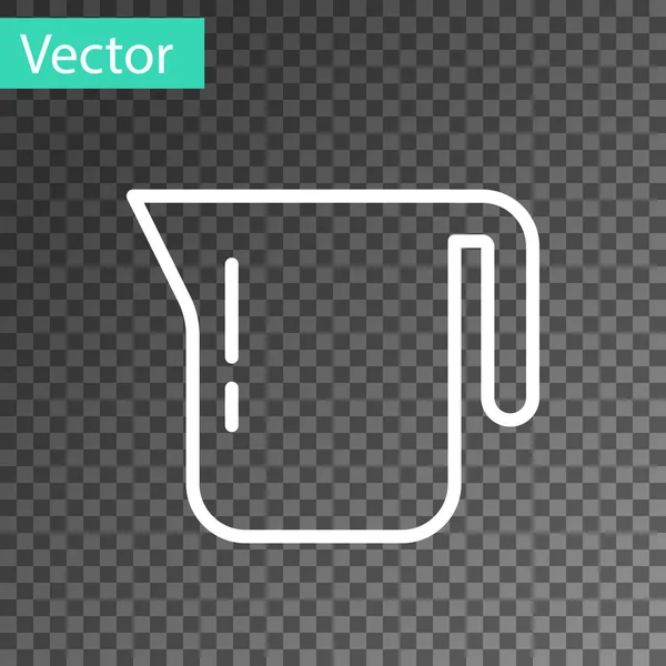 화이트 아이콘은 배경에서 분리되었다 Vector — 스톡 벡터
