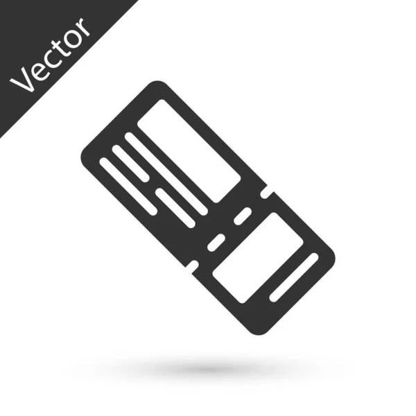 아이콘은 배경에서 분리되었습니다 비행기 Vector — 스톡 벡터